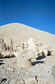 Nemrut Dagi Milli Parki, the tomb of King  Antiochos I, west terrace